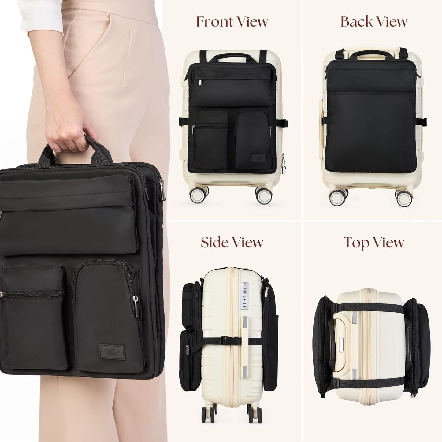 TravelSmart™ Luggage Organizer & Laptop Sleeve™