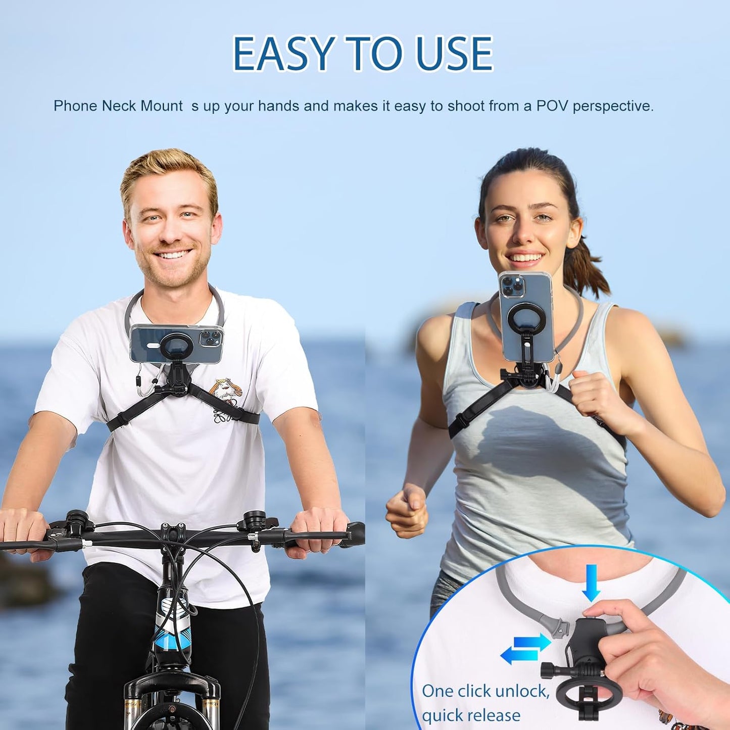 Magnetic Neck Phone Holder™