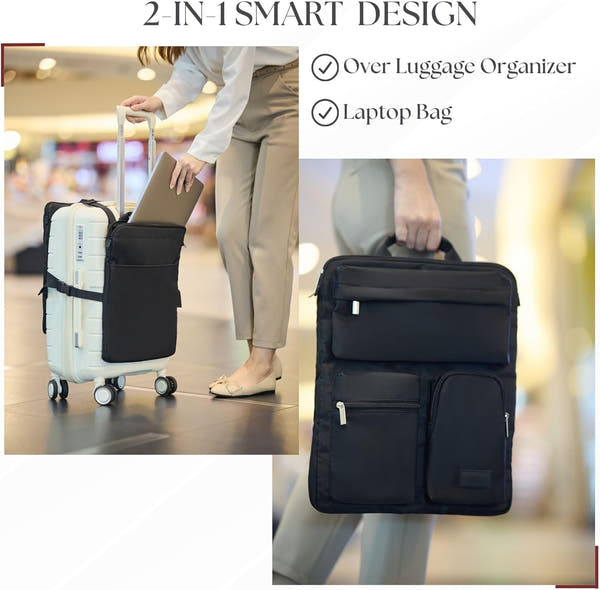 TravelSmart™ Luggage Organizer & Laptop Sleeve™
