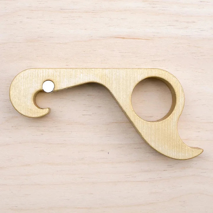 One-handed Bottle Opener